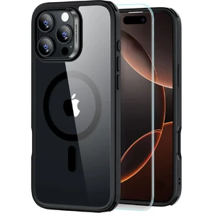 Прозорий чохол з чорними краями ESR Classic Hybrid MagSafe для iPhone 16 Pro