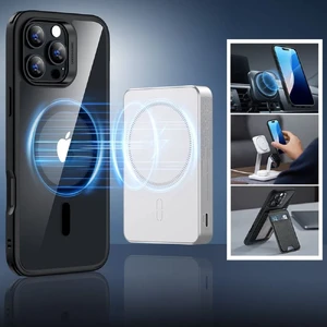 Прозорий чохол з чорними краями ESR Classic Hybrid MagSafe для iPhone 16 Pro - Фото 2
