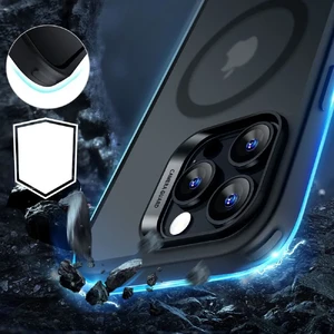 Чехол и защитное стекло MagSafe ESR Classic Hybrid Halolock для iPhone 16 Pro - Фото 2