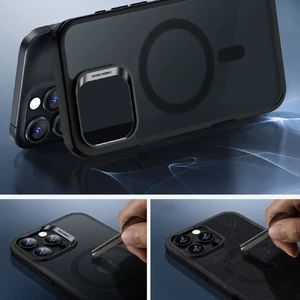 Чехол и защитное стекло MagSafe ESR Classic Hybrid Halolock для iPhone 16 Pro - Фото 5