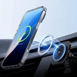 Прозрачный чехол со стеклом ESR Classic Hybrid Kickstand MagSafe для iPhone 16 - Фото 4