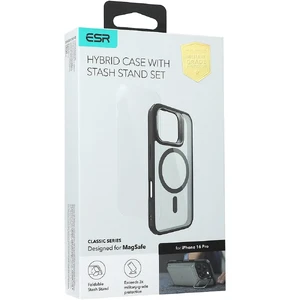 Чехол со стеклом ESR Classic Hybrid Kickstand MagSafe для iPhone 16 Pro - Фото 7