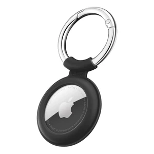 Силіконовий чохол з карабіном ESR Cloud Silicone Keychain White + Black для AirTag (2 шт.) - Фото 3