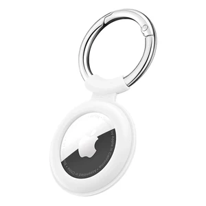 Силіконовий чохол з карабіном ESR Cloud Silicone Keychain White + Black для AirTag (2 шт.) - Фото 4