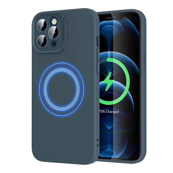 Силиконовый чехол ESR Cloud Soft Case MagSafe Blue для iPhone 12 Pro в Хмельницком