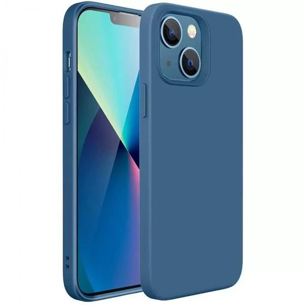 Силіконовий чохол ESR Cloud Soft Series Liquid Silicone Case Cover Blue для iPhone 13