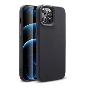 Черный силиконовый чехол ESR Cloud Soft HaloLock MagSafe для iPhone 12 | 12 Pro