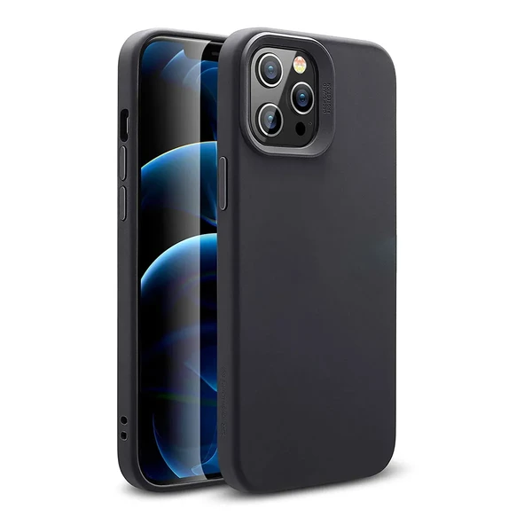 Черный силиконовый чехол ESR Cloud Soft HaloLock MagSafe для iPhone 12 | 12 Pro в Мукачево