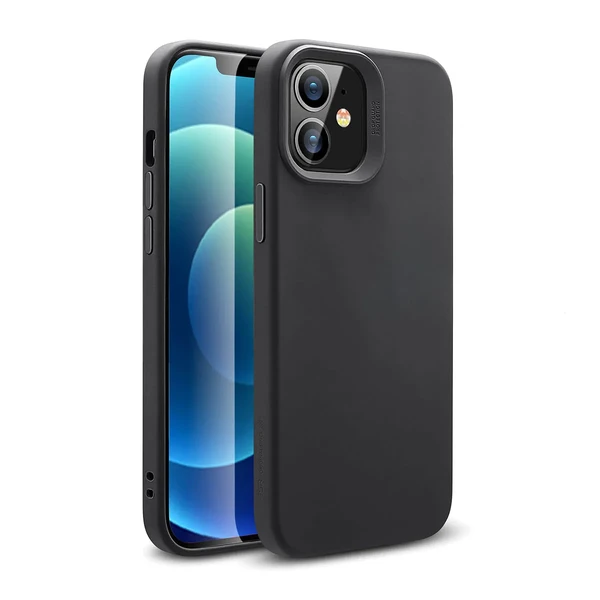 Черный силиконовый чехол ESR Cloud Soft HaloLock MagSafe для iPhone 12 mini в Кривом Роге