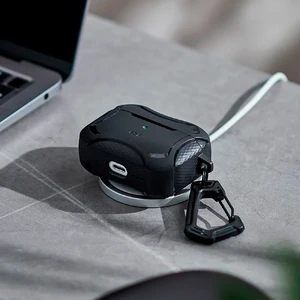 Противоударный чехол с карабином ESR Cyber Armor Tough HaloLock Black для AirPods Pro 2 - Фото 3