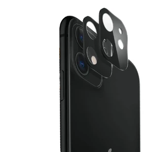 Черное защитное стекло на камеру ESR Fullcover Camera Glass Film Black для iPhone 11