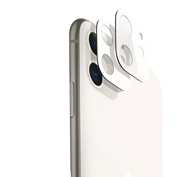 Черное защитное стекло на камеру ESR Fullcover Camera Glass Film White для iPhone 11 в Сумах