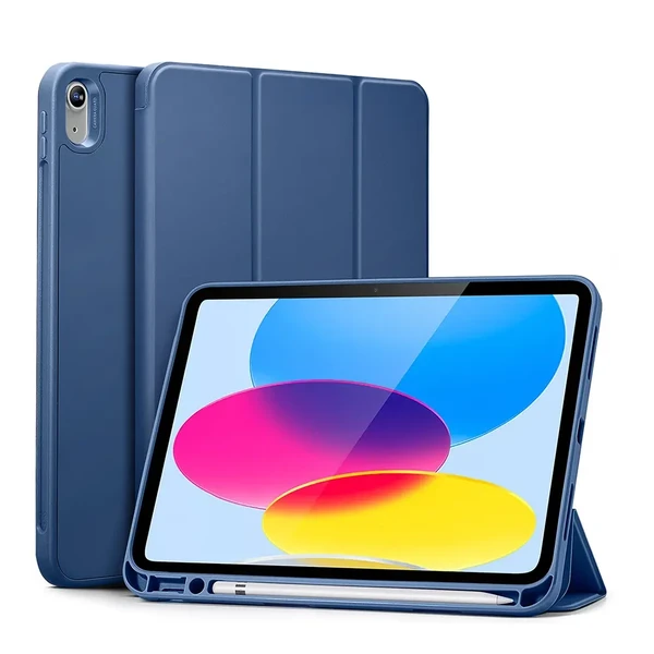 Магнітний чохол-книжка ESR Generation Rebound Pencil Navy Blue для iPad 10 10.9" (2022)