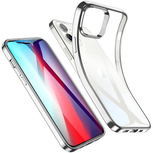 Прозорий чохол ESR Halo Clear Case Silver для iPhone 12 mini у Миколаєві