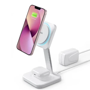 Док-станція MagSafe ESR HaloLock 2-in-1 with CryoBoost US Plug + Перехідник - Фото 3