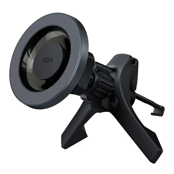 Автотримач ESR HaloLock Magnetic Car Mount Metallic Grey для iPhone 15 | 14 | 13 | 12