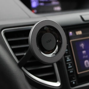 Автотримач ESR HaloLock Magnetic Car Mount Metallic Grey для iPhone 15 | 14 | 13 | 12 - Фото 3