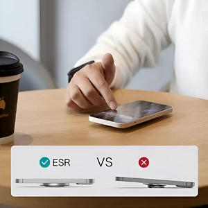 Утримувач-кільце ESR HaloLock Ring Stand MagSafe Silver для iPhone 15 | 14 | 13 | 12 - Фото 6