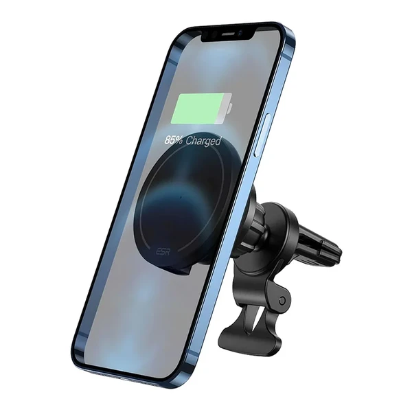 Магнітний автотримач із бездротовою зарядкою ESR HaloLock Shift MagSafe Charger для iPhone 14 | 13 | 12