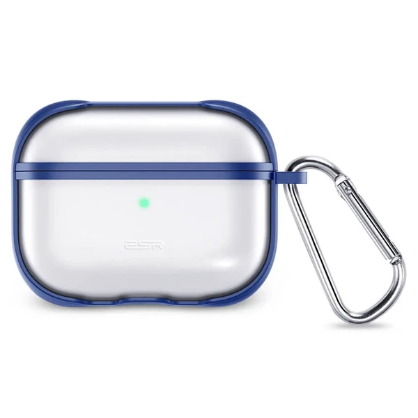 Чехол с карабином ESR Hybrid Series Blue для AirPods Pro в Тернополе
