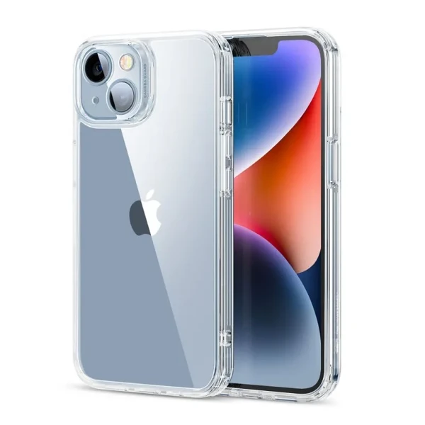 Скляний чохол ESR Ice Shield Series 9H Tempered Glass Back Cover Clear для iPhone 14 Plus