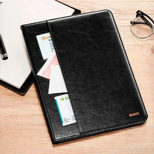 Кожаный чехол ESR Intelligent Premium Business Black для iPad Pro 11" (2018) - Фото 2