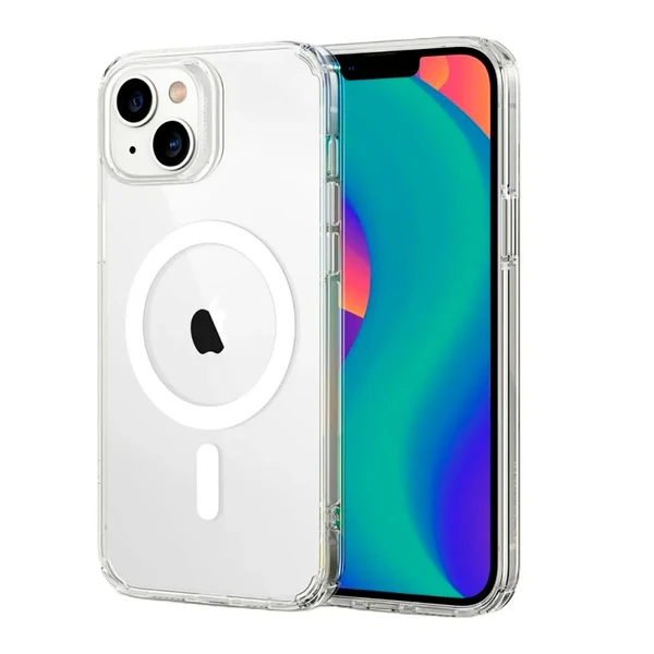 Прозорий чохол ESR Krystec Clear Case with HaloLock Clear для iPhone 14 | 13