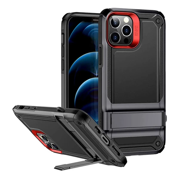 Противоударный чехол ESR Machina Tough Black для iPhone 12 | 12 Pro в Запорожье