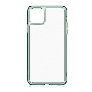 Скляний чохол для iPhone 11 Pro ESR Matte Tempered Glass Clear Pine Green - Фото 2