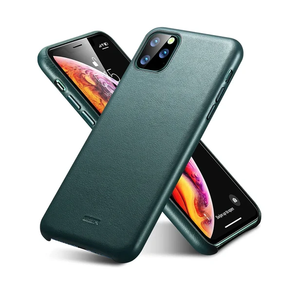 Шкіряний чохол ESR Metro Leather Pine Green для iPhone 11 Pro у Вінниці
