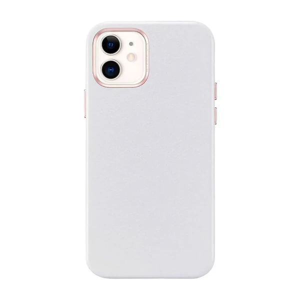 Белый кожаный чехол ESR Metro Leather White для iPhone 12 | 12 Pro в Хмельницком