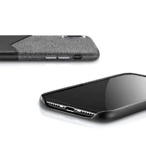 Кожаный чехол с отделением для карт ESR Metro Series Black для iPhone XS Max - Фото 2