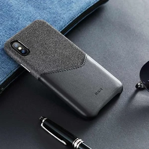 Кожаный чехол с отделением для карт ESR Metro Series Black для iPhone XS Max - Фото 3