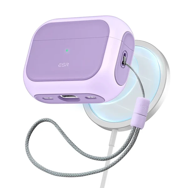 Захисний чохол ESR Orbit Hybrid Case HaloLock Purple для AirPods Pro 2