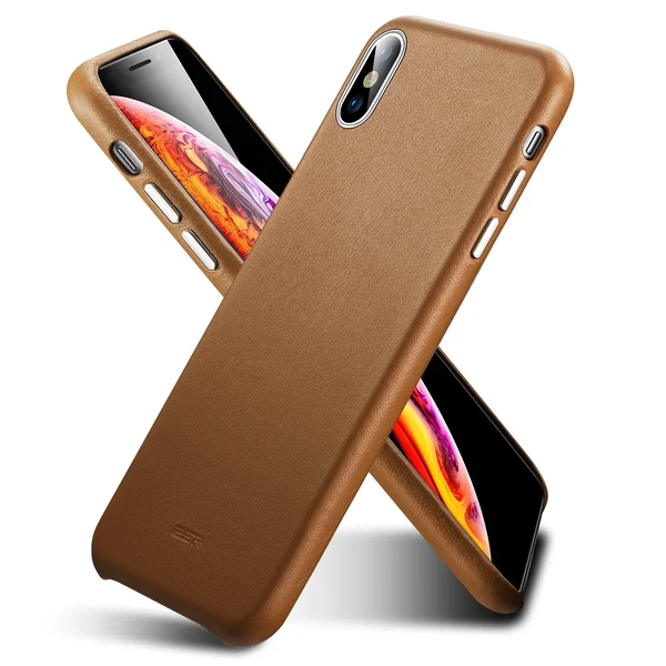 Шкіряний чохол ESR Oxford Leather Brown для iPhone X | XS у Миколаєві
