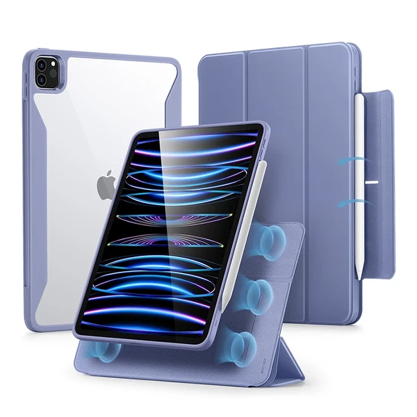 Магнитный чехол-книжка ESR Rebound Hybrid Case 360 Lavender для iPad Pro 11" M2 (2022) | M1 (2021)