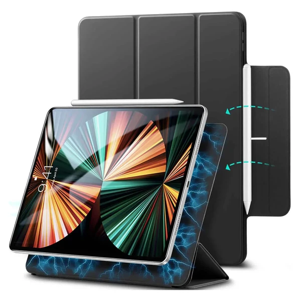 Магнітний чохол-книжка ESR Rebound Magnetic Black для iPad Pro 12.9" (2022 | 2021 | 2020) у Вінниці