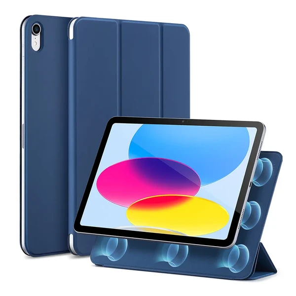 Магнітний чохол-книжка ESR Rebound Magnetic Case Navy Blue для iPad 10 10.9" (2022) у Броварах