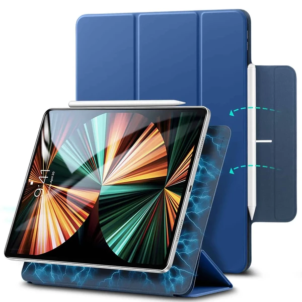 Магнітний чохол-книжка ESR Rebound Magnetic Navy Blue для iPad Pro 12.9" (2022 | 2021 | 2020) у Вінниці