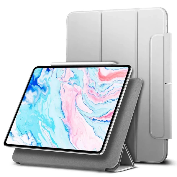 Магнітний чохол-книжка ESR Rebound Magnetic Silver Gray для iPad Air 11" 6 M2 (2024) | Air 10.9" 5 M1 | 4 (2022 | 2020)