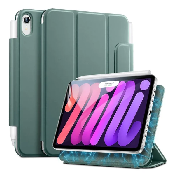 Магнітний чохол-книжка ESR Rebound Magnetic with Clasp Cactus для iPad mini 6 (2021) у Полтаві