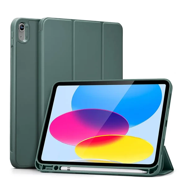 Чохол-книжка ESR Rebound Pencil Case Forest Green для iPad 10 10.9" (2022)