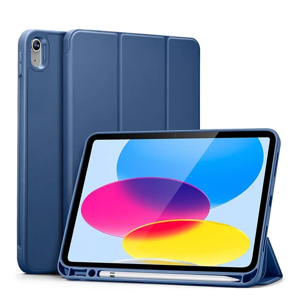 Чохол-книжка ESR Rebound Pencil Case Navy Blue для iPad 10 10.9" (2022)