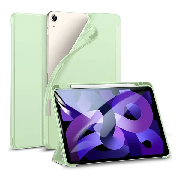 Чохол-книжка з тримачем Apple Pencil ESR Rebound Pencil Light Green для iPad Air 5 M1 | 4 (2022 | 2020)