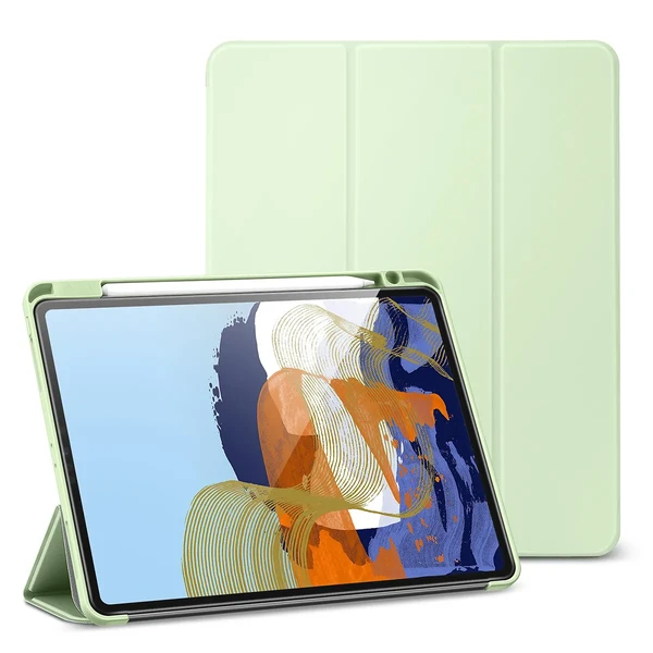 Чохол-книжка з тримачем для Apple Pencil ESR Rebound Pencil Mint Green для iPad Pro 12.9" (2022 | 2021) у Вінниці