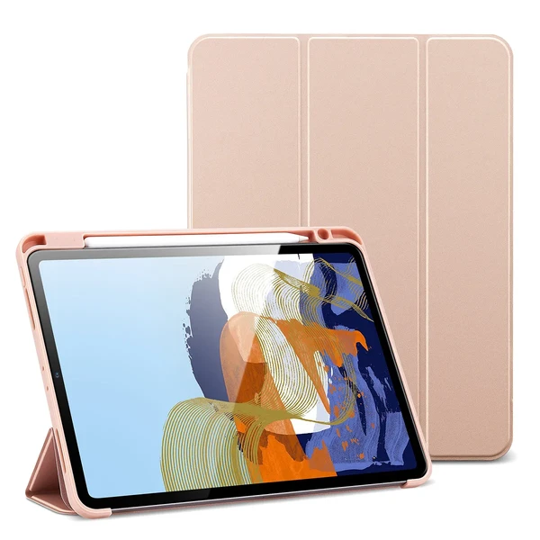 Чехол-книжка с держателем для Apple Pencil ESR Rebound Pencil Rose Gold для iPad Pro 11" M2 (2022) | M1 (2021)