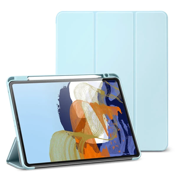 Чохол-книжка з тримачем для Apple Pencil ESR Rebound Pencil Sky Blue для iPad Pro 12.9" (2022 | 2021) у Вінниці