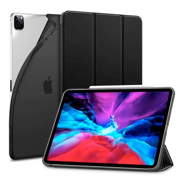Чехол-книжка ESR Rebound Slim Jelly Black для iPad Pro 12.9" (2020) в Кривом Роге