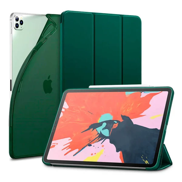 Чехол-книжка ESR Rebound Slim Pine Green для iPad Pro 12.9" (2020) в Кривом Роге
