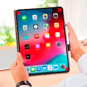Чехол с держателем для Apple Pencil ESR Simplicity Premium Folio Twilight для iPad Pro 11" - Фото 4